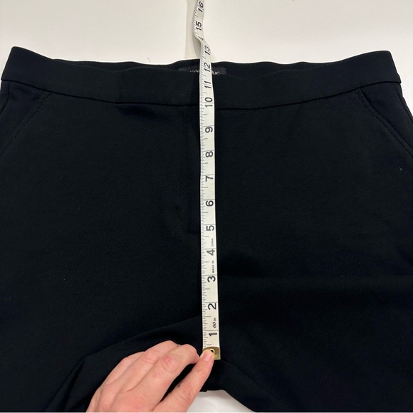 Banana Republic Black Slim Ankle Pants Size 14 Stretch Career Workwear - Picture 7 of 8